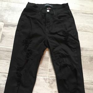 Brand new Fashion Nova glistening Jeans